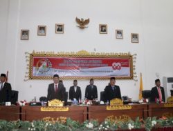 Ketua DPRD Tubaba Pimpin Paripurna DPRD Dalam Rangka Mendengar Pidato Kenegaraan Peringati HUT RI ke-80 Tahun