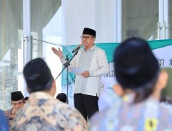 Sekda Tuba ” Ferli Yuledi ” Pimpin Safari Ramadhan di Rawa Pitu Sekaligus Beri Bantuan