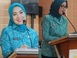 Ny. Herlina Qudrotul, S.H Sambut Hangat Ketua TP-PKK Propinsi Lampung Siap Selaraskan Program
