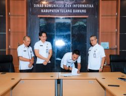 Kadis Kominfo Tuba “Nanan Wisnaga” Hadiri dan Saksikan Setijab Bidang IKP, Begini Ucapan dan Harapannya