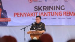 Wabup Tuba Hankam Hasan Hadiri Skrining Penyakit Jantung